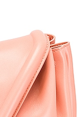 Bottega Veneta Small Beak Bag in Peachy & Silver, view 8, click to view large image.