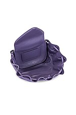 Bottega Veneta Small Beak Bag in Lavender & Silver, view 6, click to view large image.