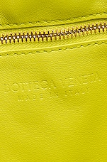 Bottega Veneta Chain Cassette Bag in Seagrass & Gold, view 7, click to view large image.