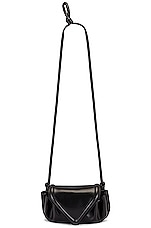 Bottega Veneta Small Beak Bag in Black, view 1, click to view large image.