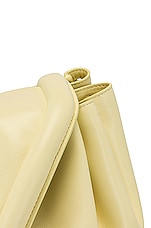 Bottega Veneta Large Beak Bag in Ice Cream & Silver, view 8, click to view large image.