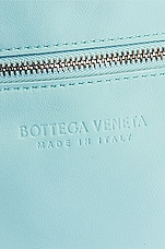 Bottega Veneta Padded Cassette Crossbody Bag in Spearmint & Silver, view 7, click to view large image.