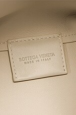 Bottega Veneta Point Top Handle Bag in Chalk & Silver, view 7, click to view large image.