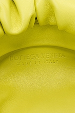 Bottega Veneta The Pouch Chain Bag in Seagrass & Gold, view 7, click to view large image.