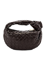 Bottega Veneta Mini Jodie Bag in Fondant & Gold, view 3, click to view large image.