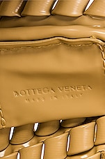 Bottega Veneta Slanted Clutch in Porridge & Silver, view 6, click to view large image.