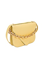 Bottega Veneta Envelope Bag in Butter & Gold, view 5, click to view large image.