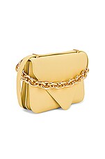 Bottega Veneta Envelope Bag in Butter & Gold, view 4, click to view large image.
