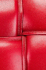 Bottega Veneta Padded Cassette Bag in Dark Red & Gold, view 8, click to view large image.