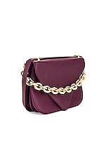 Bottega Veneta Envelope Bag in Mystic & Gold, view 5, click to view large image.