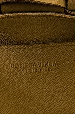 Bottega Veneta Candy Cassette Crossbody Bag in Acorn & Gold, view 7, click to view large image.