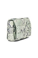 Bottega Veneta Padded Cassette Crossbody Bag in Dew, Black & Silver, view 5, click to view large image.