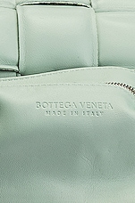 Bottega Veneta Padded Cassette Crossbody Bag in Dew, Black & Silver, view 7, click to view large image.