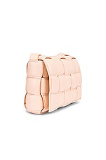 Bottega Veneta Padded Cassette Crossbody Bag in Melon Washed & Gold, view 5, click to view large image.