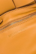Bottega Veneta Cassette Crossbody Bag in Caramel & Gold, view 7, click to view large image.