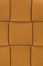 Bottega Veneta Cassette Crossbody Bag in Caramel & Gold, view 8, click to view large image.