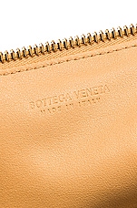 Bottega Veneta Teen Double Knot Shoulder Bag in Almond & Gold, view 6, click to view large image.
