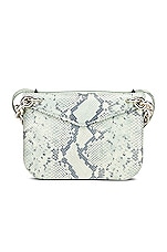 Bottega Veneta Medium Mount Envelope Bag in Dew, Black, & Silver, view 4, click to view large image.