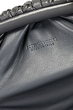 Bottega Veneta Mini Pouch Crossbody Bag in Thunder & Gold, view 7, click to view large image.