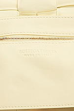 Bottega Veneta Padded Cassette Crossbody Bag in Zest Washed & Gold, view 7, click to view large image.