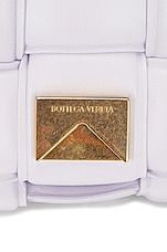 Bottega Veneta Padded Cassette Crossbody Bag in Mirth Washed & Gold, view 7, click to view large image.
