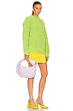 Bottega Veneta Teen Jodie Bag in Mirth Washed & Gold, view 2, click to view large image.