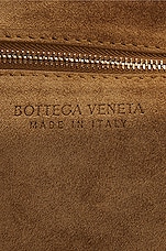 Bottega Veneta Chain Cassette Crossbody Bag in Acorn & Gold, view 7, click to view large image.
