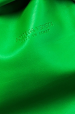 Bottega Veneta Pouch Clutch in Parakeet & Gold, view 6, click to view large image.