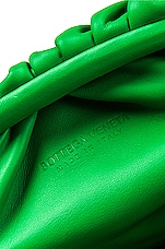 Bottega Veneta Teen Pouch Clutch in Parakeet & Gold, view 6, click to view large image.