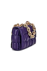 Bottega Veneta Chain Cassette Bag in Unicorn & Gold, view 5, click to view large image.