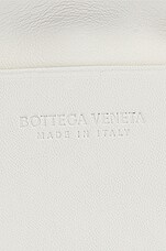Bottega Veneta Candy Cassette Crossbody Bag in White & Gold, view 7, click to view large image.