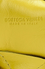 Bottega Veneta Mini Cassette Bucket Bag in Kiwi & Gold, view 7, click to view large image.
