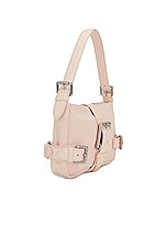 Bottega Veneta Mini Shoulder Bag in Melon Washed & Silver, view 4, click to view large image.
