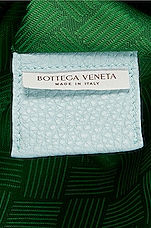 Bottega Veneta Mini Shoulder Bag in Teal Washed & Silver, view 6, click to view large image.