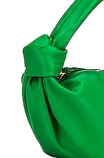 Bottega Veneta Double Knot Bag in Parakeet & Gold, view 7, click to view large image.