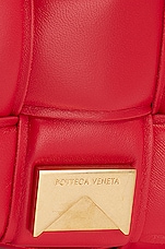 Bottega Veneta Padded Cassette Crossbody Bag in Firework & Gold, view 8, click to view large image.