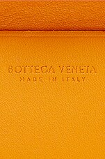 Bottega Veneta Candy Cassette Crossbody Bag in Tangerine & Gold, view 7, click to view large image.