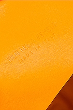Bottega Veneta Teen Jodie Bag in Tangerine & Gold, view 6, click to view large image.