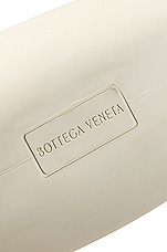 Bottega Veneta Small Moulded Shoulder Bag in White & Parakeet, view 6, click to view large image.