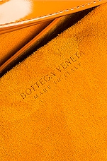 Bottega Veneta V Ring Crossbody Bag in Tangerine & Gold, view 6, click to view large image.