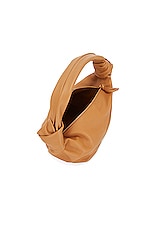 Bottega Veneta Double Knot Bag in Caramel & Gold, view 5, click to view large image.
