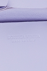 Bottega Veneta Candy Cassette Crossbody Bag in Wisteria & Silver, view 7, click to view large image.