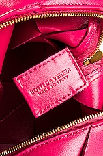 Bottega Veneta Mini Camera Bag in Cranberry & Gold, view 6, click to view large image.