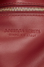 Bottega Veneta Cassette Camera Bag in Bordeaux & Gold, view 6, click to view large image.