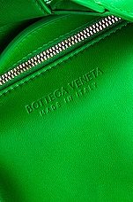 Bottega Veneta Small Cassette Tote Bag in Parakeet & Gold, view 7, click to view large image.