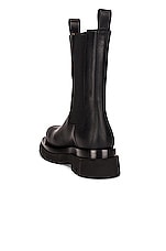 Bottega Veneta The Lug Boots in Black, view 3, click to view large image.