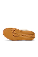 Bottega Veneta Lace Up Sneakers in Sea Salt, view 6, click to view large image.