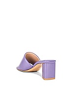 Bottega Veneta The Band Mules in Lavender, view 3, click to view large image.