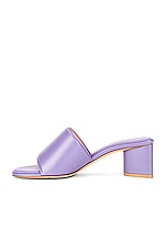 Bottega Veneta The Band Mules in Lavender, view 5, click to view large image.