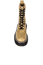 Bottega Veneta The Bounce Boots in All Spice & Black, view 4, click to view large image.